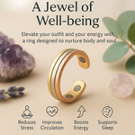 OSMOZ - Magnetic Acupressure Ring